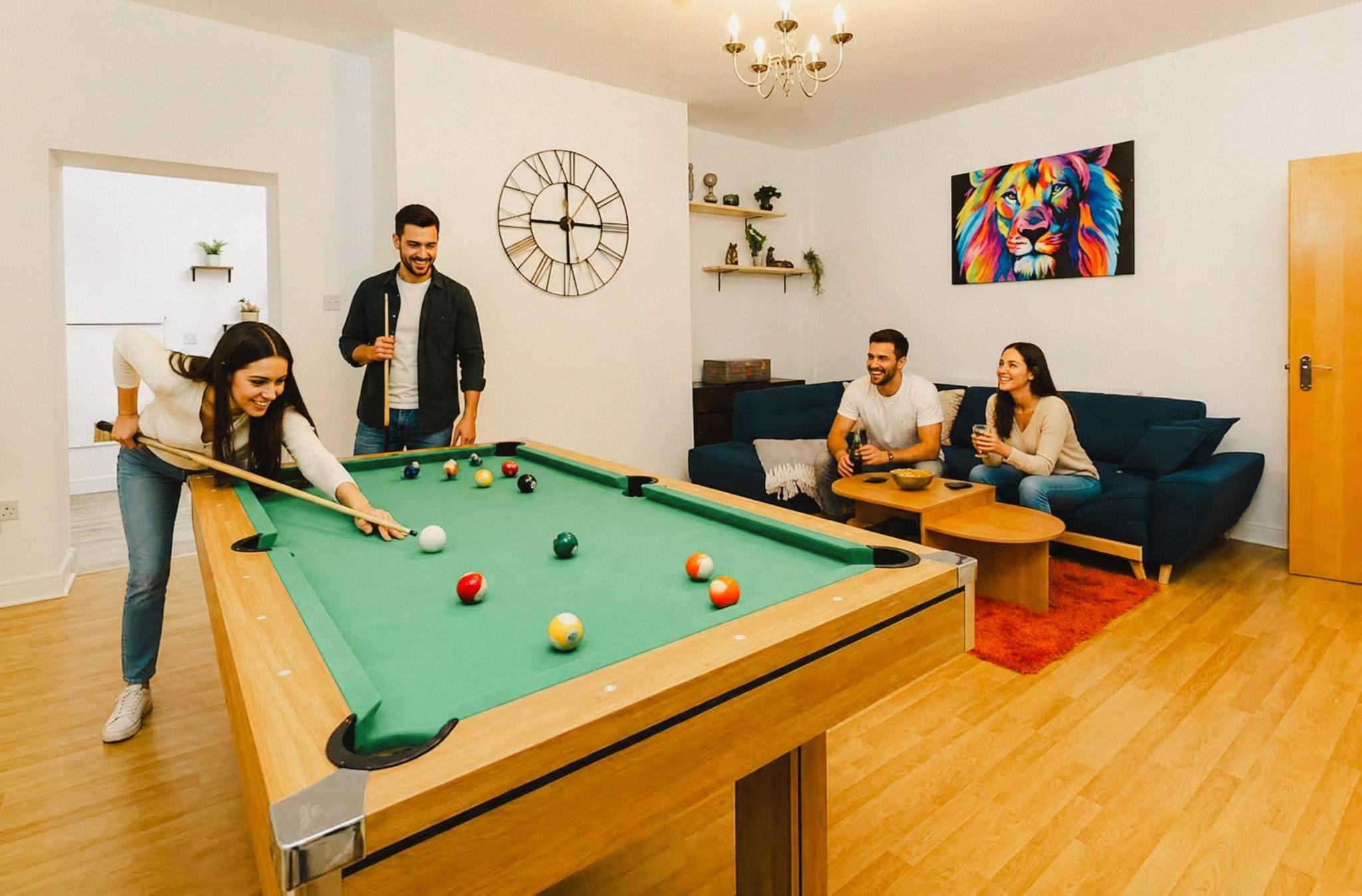 Luxury City Flat | Games Table | Cavern Quarter